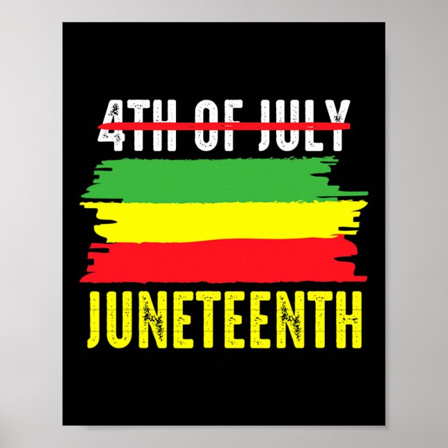 American Juneteenth Is My Independence Day 2  Poster (Front)