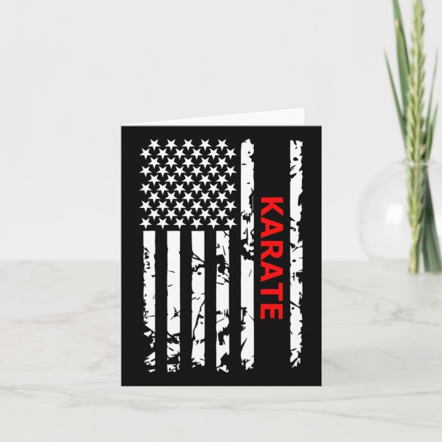 American Karate  Card (Front)