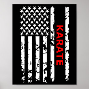 American Karate Poster