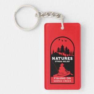 American Kayak Fishing Key Ring