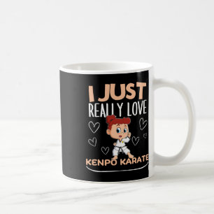 American Kenpo Girl Coach I Just Really Love Kenpo Coffee Mug