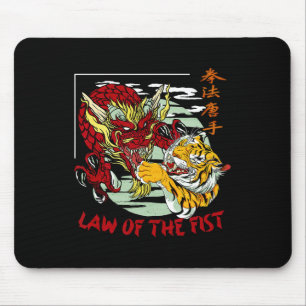 American Kenpo Karate Chinese Characters Law Of Th Mouse Pad