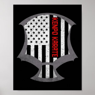 American Kenpo Karate Martial Artist  Poster