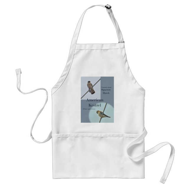 American Kestrel (Falco sparverius) Items Standard Apron (Front)