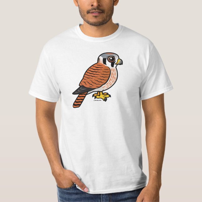 American Kestrel female T-Shirt (Front)