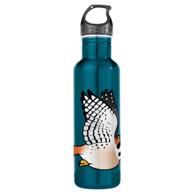 American Kestrel in flight 710 Ml Water Bottle (Front)