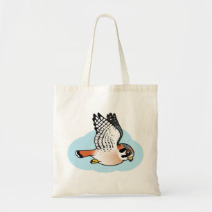 American Kestrel in flight Tote Bag