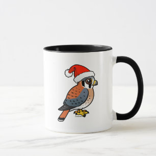 American Kestrel Santa Mug