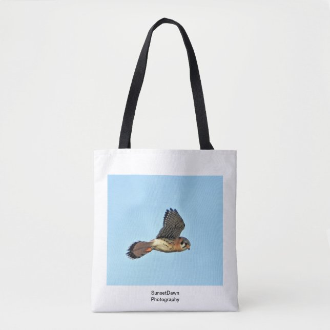American Kestrel Tote Bag (Front)
