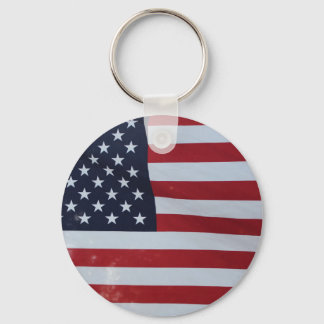 American key chain. USA Key Ring