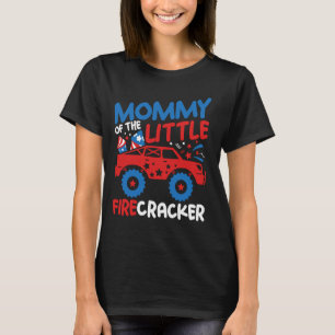 American Kids Mummy Of The Little Firecracker 4th T-Shirt