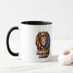 American King Dad Mug