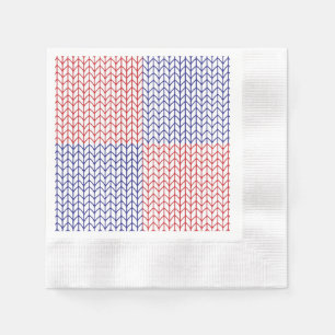 AMERICAN KNIT Coined Cocktail Paper Napkins