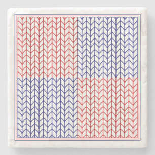 AMERICAN KNIT Marble Stone Coaster