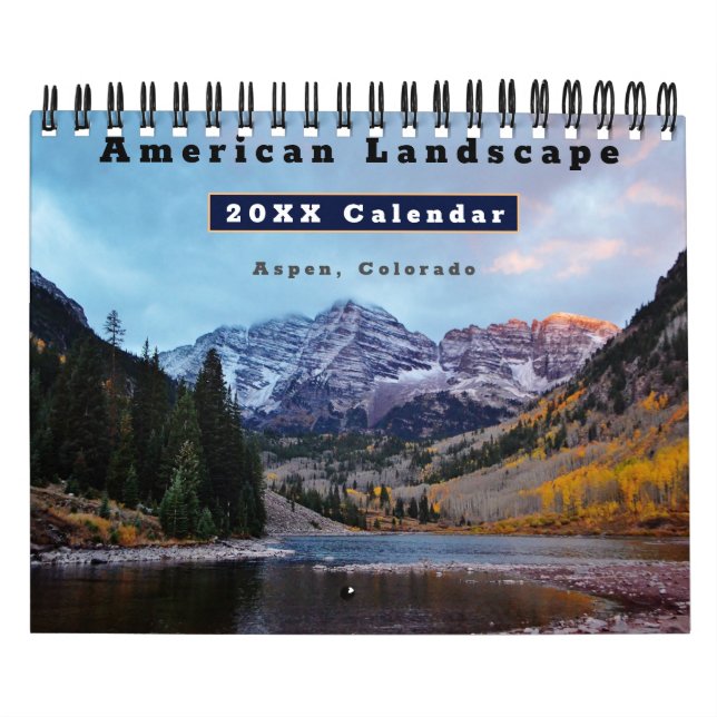 American Landscape Calendar (Cover)