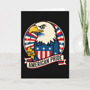 American Ld Eagle Bird Gift For Men Women Kids Boy Card