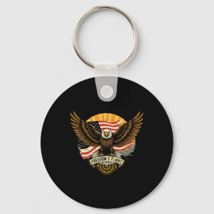 American Ld Eagle Bird Gift For Men Women Kids Boy Key Ring