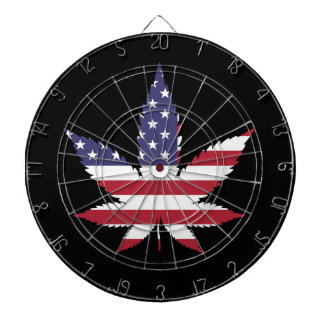 American Leaf Dart Board