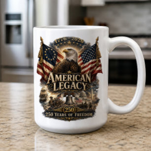 American Legacy 250th Patriotic Anniversary Coffee Mug