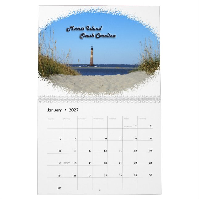 American Lighthouse Calendar 2012 (Jan 2027)