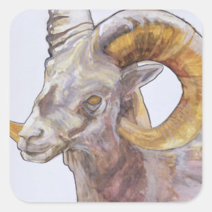 American Long Horn 2004 Square Sticker