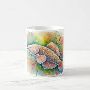 American Lungfish 170624AREF115 - Watercolor Coffee Mug