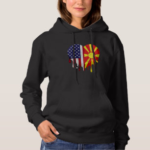 American Macedonian Heritage Month Macedonia Flag Hoodie