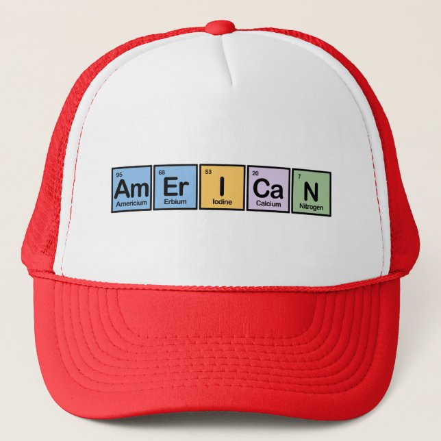American made of Elements Trucker Hat (Front)
