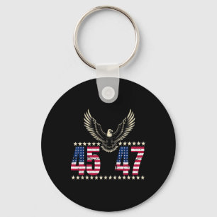 American Made Trump Merchandise Trump 45 47 Trump Key Ring