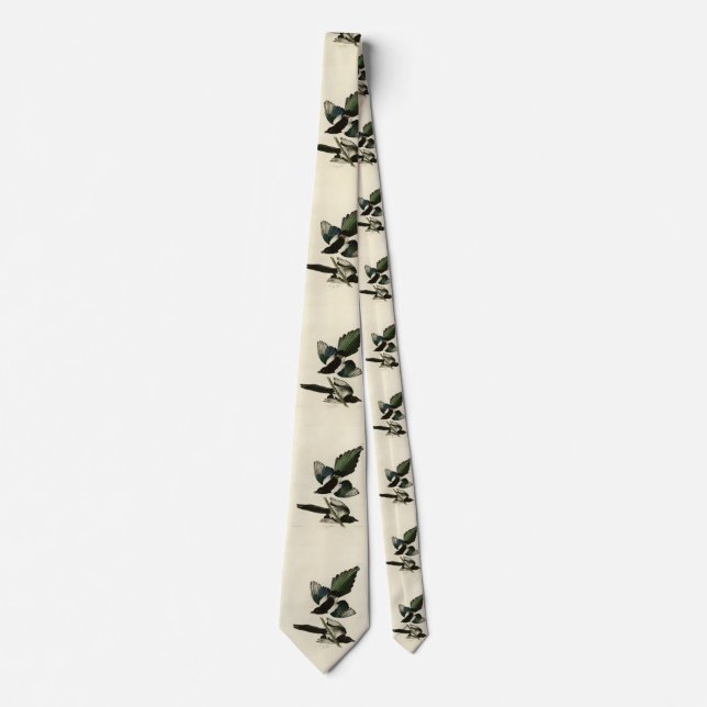 American Magpie from Audubon's Birds of America Tie (Front)