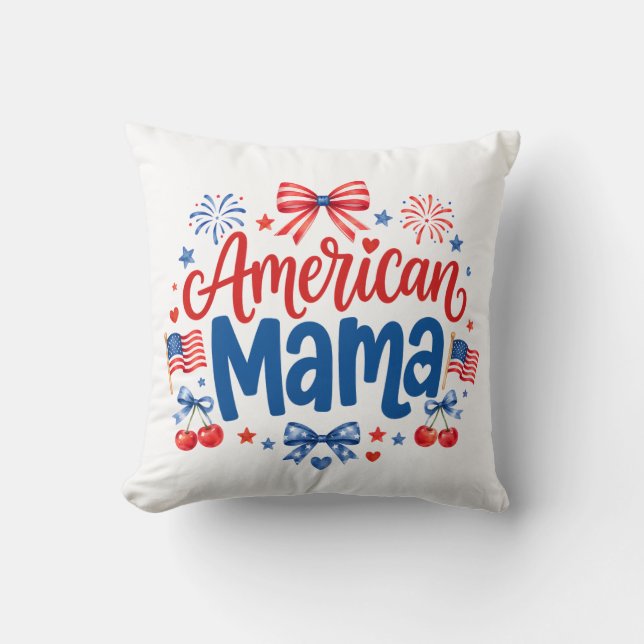 American Mama Cushion (Front)