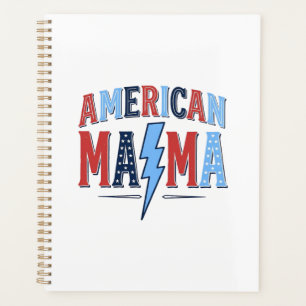American Mama Patriotic Vintage Engraving Shirt De Planner