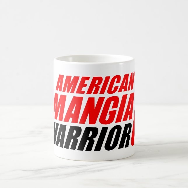 American Mangia Warrior Mug with Forked Up Logo (Center)
