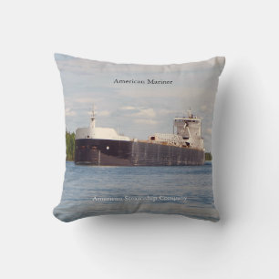 American Mariner square pillow