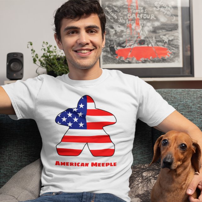 American Meeple Mens Shirt (Creator Uploaded)