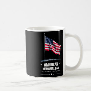 American Memorial Day Remember The Fallen Usa Flag Coffee Mug