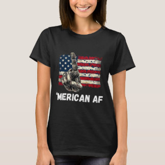 American’merican Af Flag 4th Of July Patriotic Gif T-Shirt