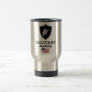 American Military Academy Mug – Patriotic Soldier