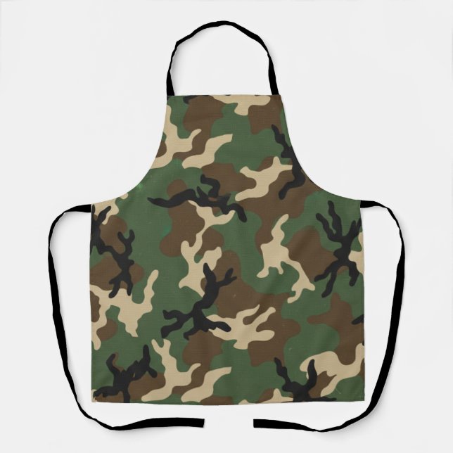 American Military Camouflage Pattern Apron (Front)