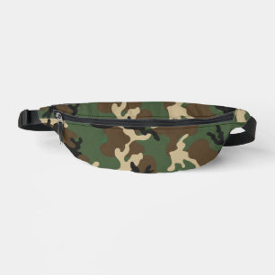 American Military Camouflage Pattern Bum Bags