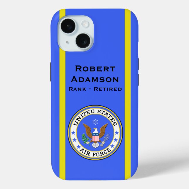 American Military defence emblem -- personalise  Case-Mate iPhone Case (Back)