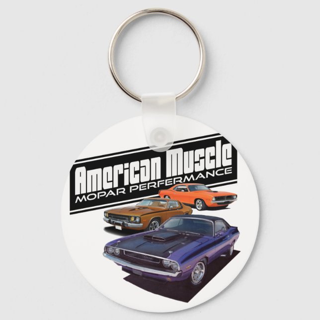 American Mopar Muscle Key Ring (Front)