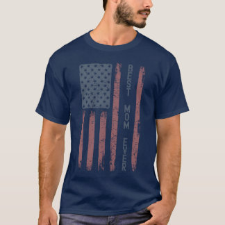 American Mother s Day Best Mum Ever friends T-Shirt
