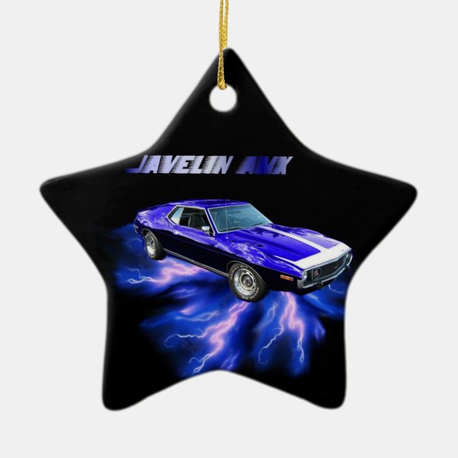 American Motors: Javelin AMX Ceramic Tree Decoration (Front)