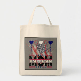 American Mum Tote Bag – Patriotic Star  for Mother