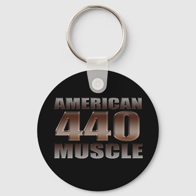 american muscle 440 mopar key ring (Front)