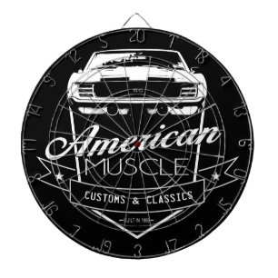 American Muscle Camaro Dartboard