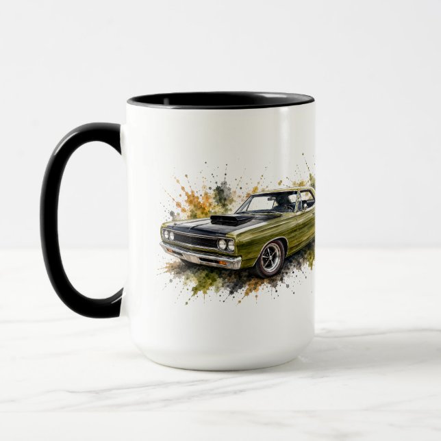 American Muscle Car Coffee Mug (Left)
