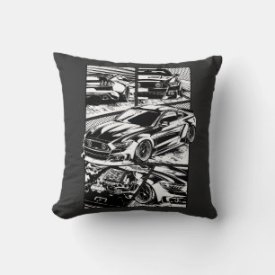 AMERICAN MUSCLE CAR CUSHION