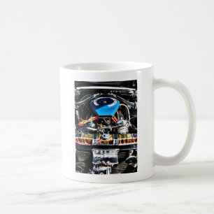 American Muscle Car Engine Coffee Mug